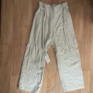 ZARA beige trousers